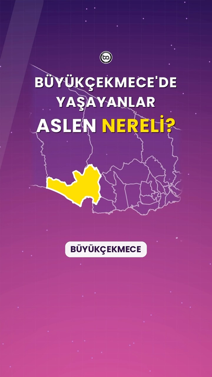 Büyükçekmece’de yaşayanlar aslen nereli? 🗺️
